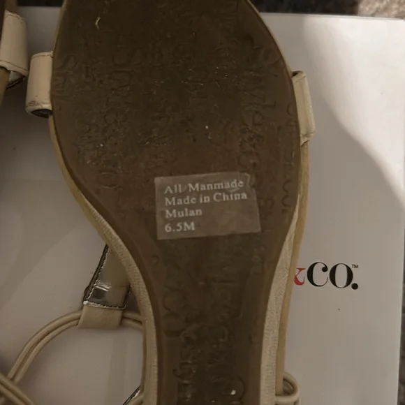 Style & Co. Cream Wedges - Picture 6 of 7